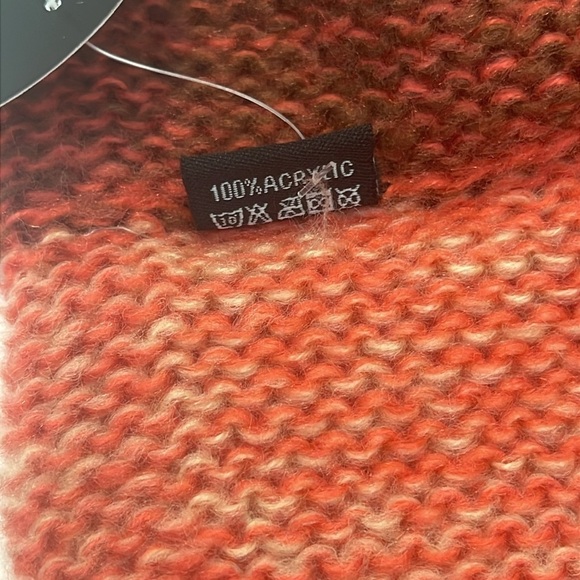 NWT Gaia Pretty Persuasions Infinity Scarf Mini Throw NWT - Picture 4 of 6